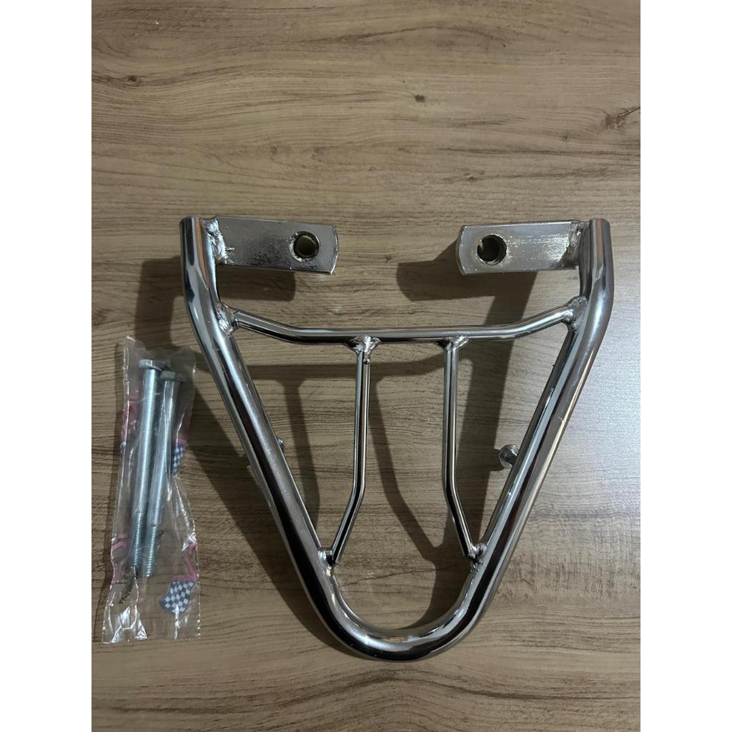 Bagageiro Mini Biz 125 2018 a 2021 Cromado com Parafusos