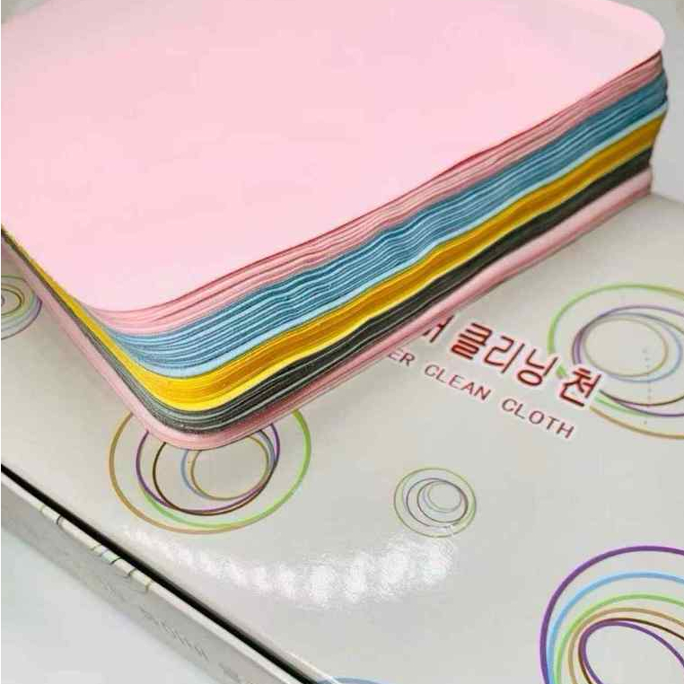 Flanela Microfibra Para Óculos 17,5 X 14,5 cm Pacote com100 nu Nova