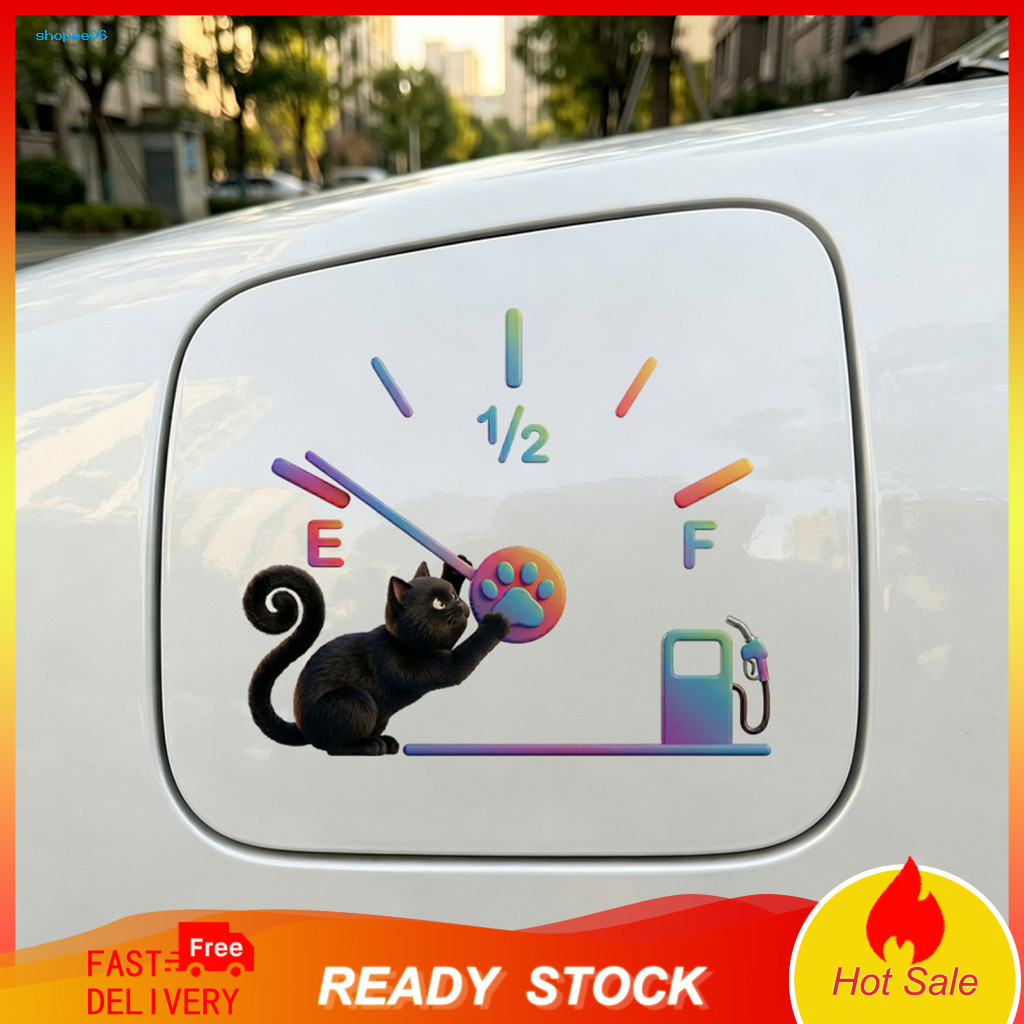Waterproof Fuel Cap Decal Tank Sticker Funny Car Cartoon Cats Dogs Auto Gas Lid Cover for Trucks Suvs Most Vehicles –