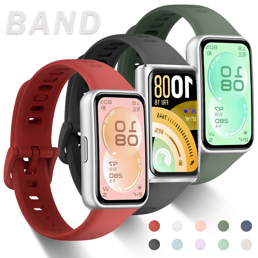 Pulseira De Borracha Macia Para Huawei Band 11/Pro Cinto Ajustável Silicone Acessórios De Substituição Smartwatch 11