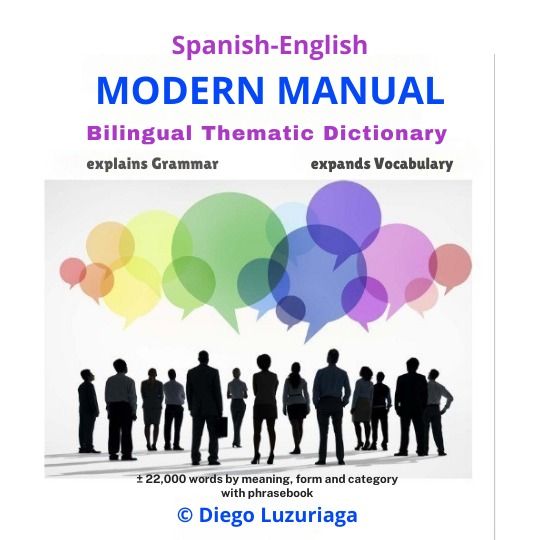 MODERN MANUAL, Diccionario Temático Bilingüe y Guía Global con 22.000 palabras