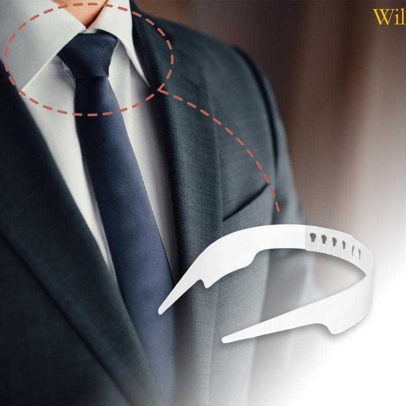Wil Ajustável Colar Realçador Suporte Mantendo Sua Camisa Colarinho Vertical Para Homens Negócios Profissionais Shir
