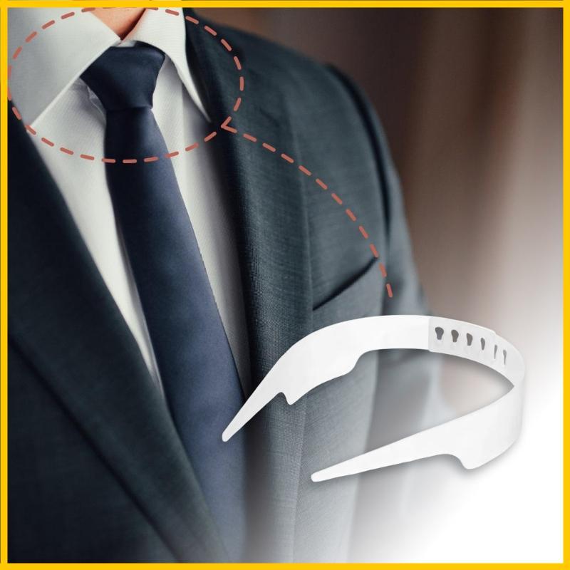 Camisa Colarinho Suporte Vertical Permanece Inserção Para Homens Negócios Profissionais