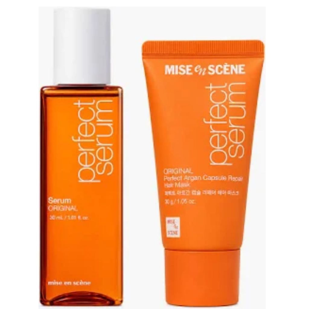 Mise en Scène Perfect Serum 30ml + Mini Mascara Argan capsule 30g