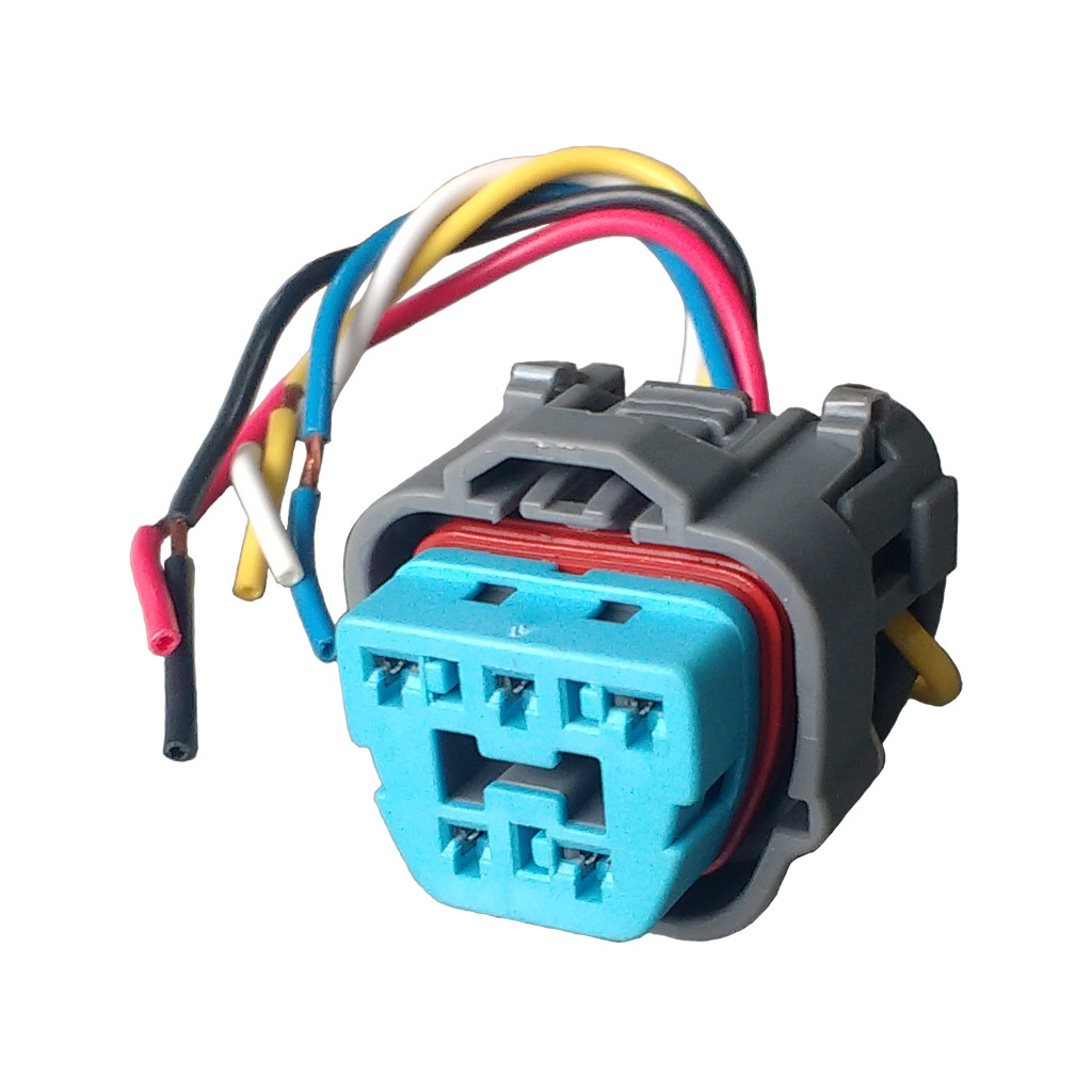 Conector Chicote P/ Bomba De Combustível Pajero Io Tr4 Gasolina E Asx Outlander Lancer 2.0