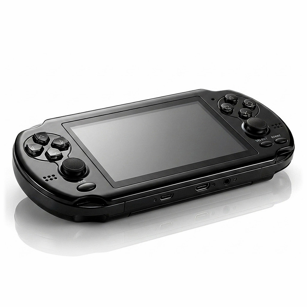 Videogame Console Portatil Retro Lintian LT-002 10000 Jogos Tela 4.3 MP5 Saida TV Camera MicroSD USB