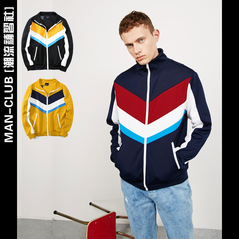 [Trendy Tutorial Club] Roupas modernas de outono inverno estilo uniforme escolar retrô combinando com cores contrastante