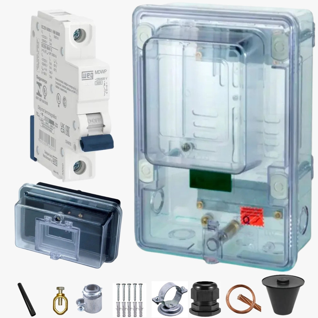 Kit Padrao Light RJ Monofásico Completo WEG/TAF