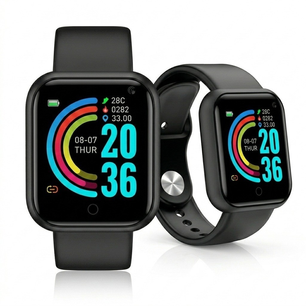 Relógio Smartwatch Inteligente Bluetooth FitPro Monitor Cardíaco Pressão Android iPhone