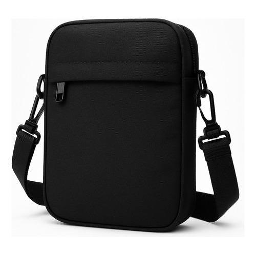 Bolsa Transversal Shoulder Bag Tiracolo Pochete Preto Liso Estilosa