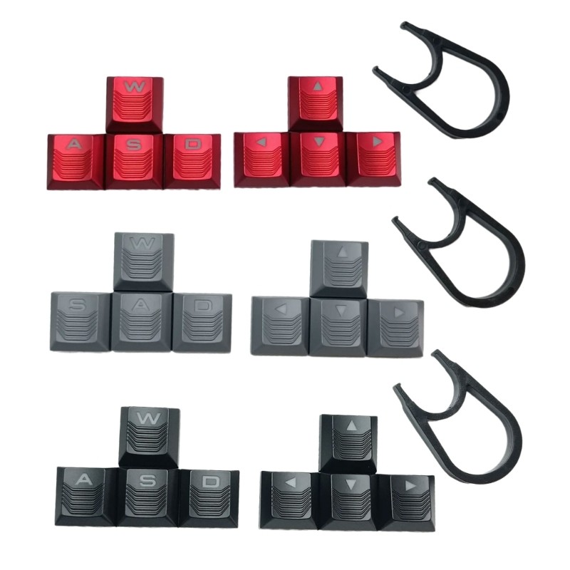 Li * Keycaps Translúcidos Para WASD E Arrows Keys Fácil Instalação 8 Unidades