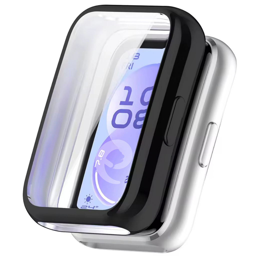 Case para Huawei band 11 de silicone colorida capinha protetora resistente