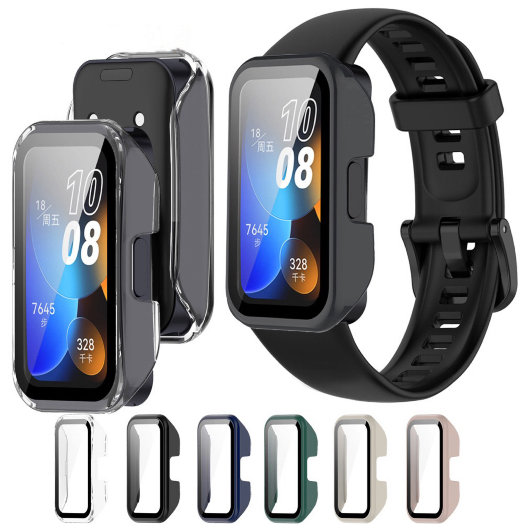 Capa Case Com Proteção Na Tela Para Smartwatch Huawei Band 8 9 10