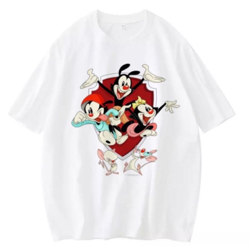 Camiseta looney tunes animaniacs blusa feminina masculina desenho cartoon classico camisa vintage retro art