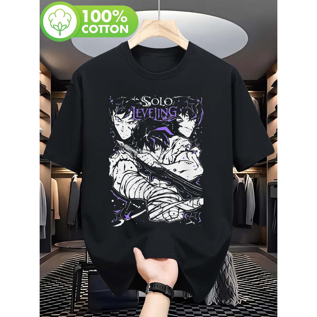 Camiseta Masculina Anime Design 