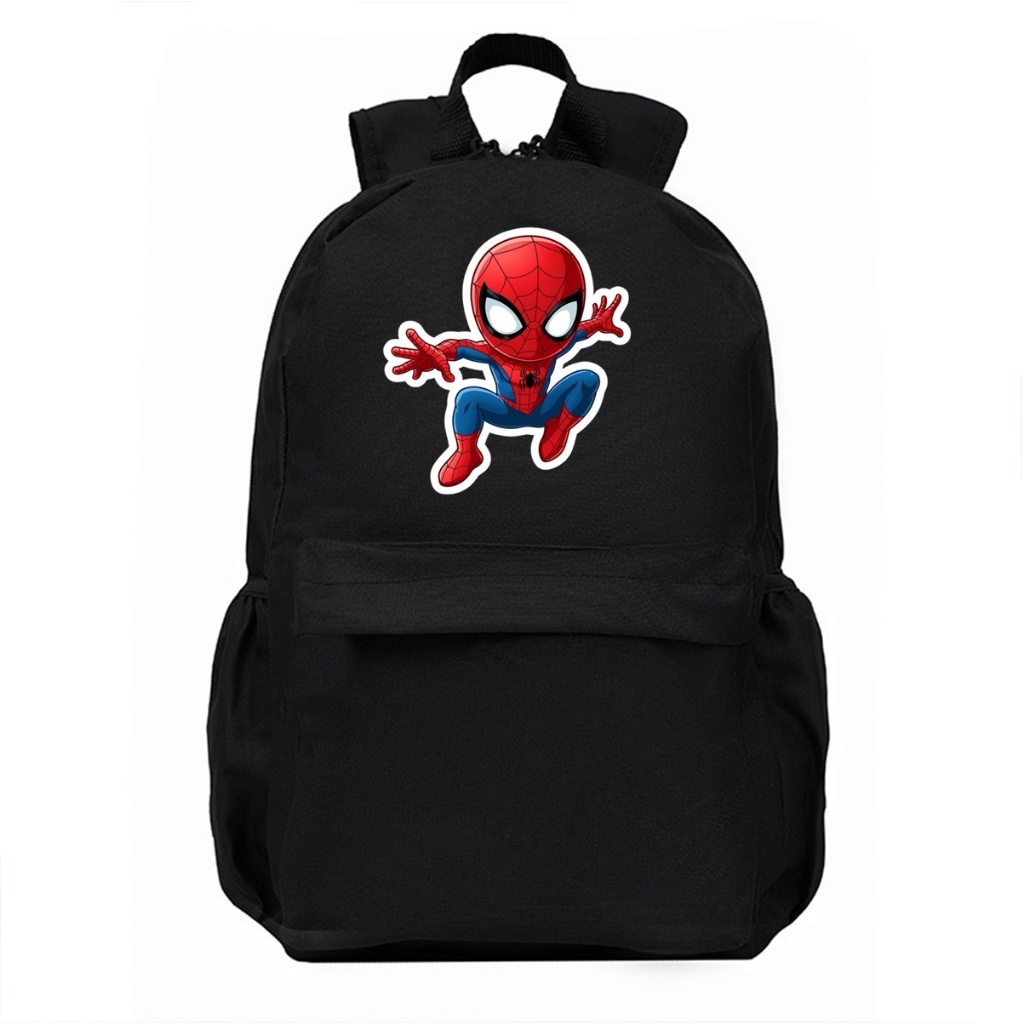 Mochila Estudante Bolsa De Menino Mochila Personagens Homem Aranha