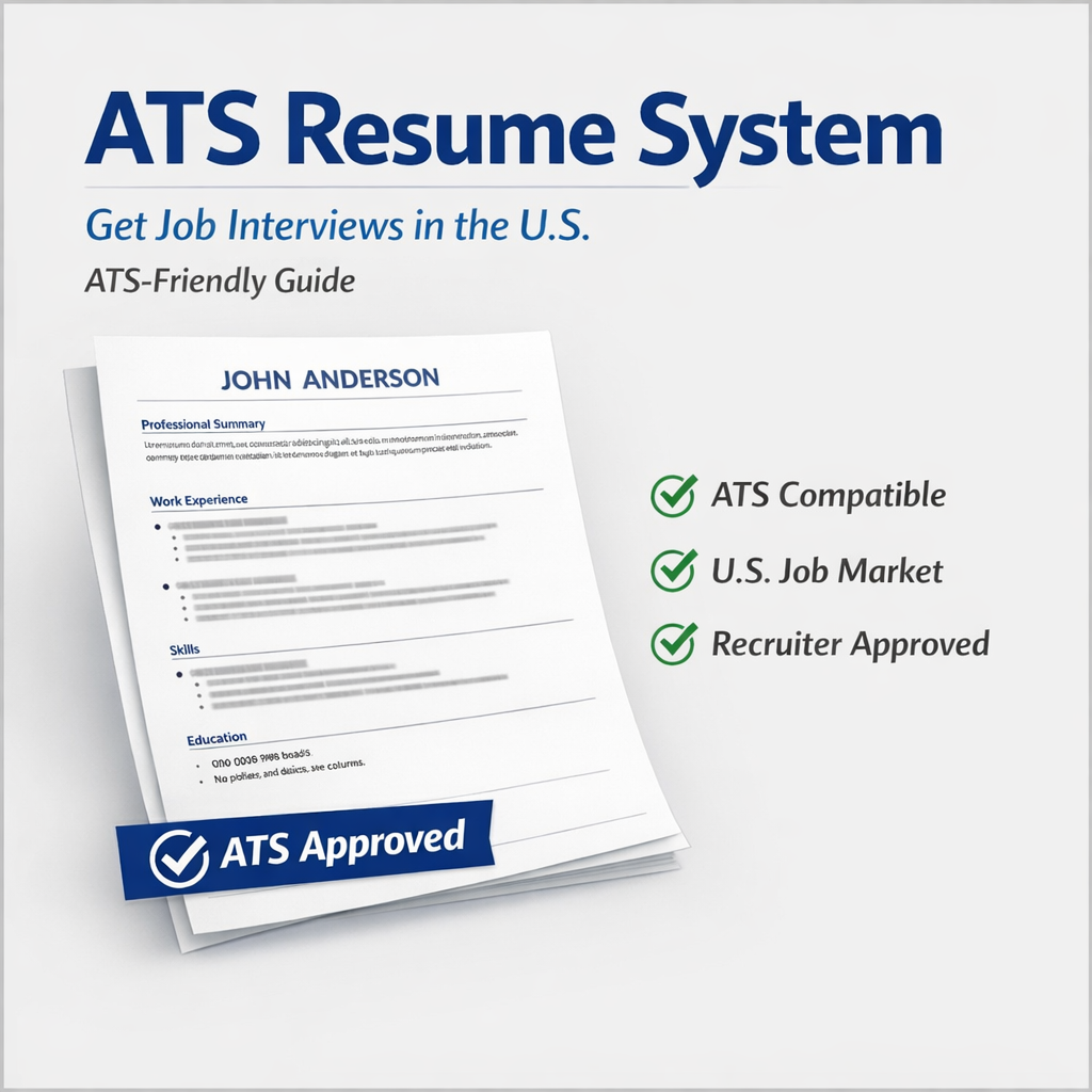 ATS Resume System: Get Job Interviews in the U.S. in 14 Days