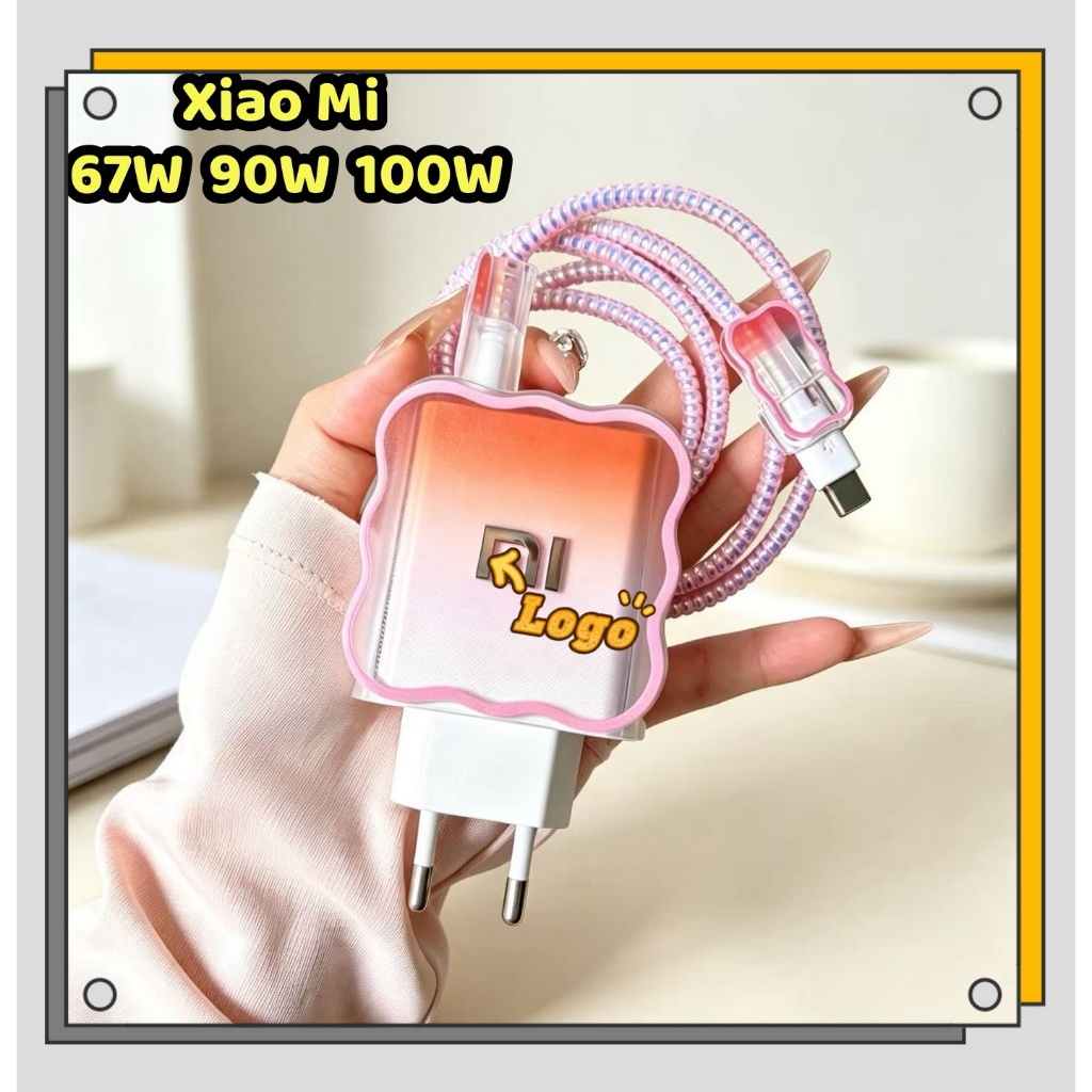 Protetor De Carregador Xiaomi 67W 90W 100W Compatível Com A Gama Completa De Protetores De Cabo