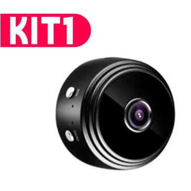 Mini Câmera de Segurança A9 1080P WiFi 2.4GHz Visão Noturna 365CAM