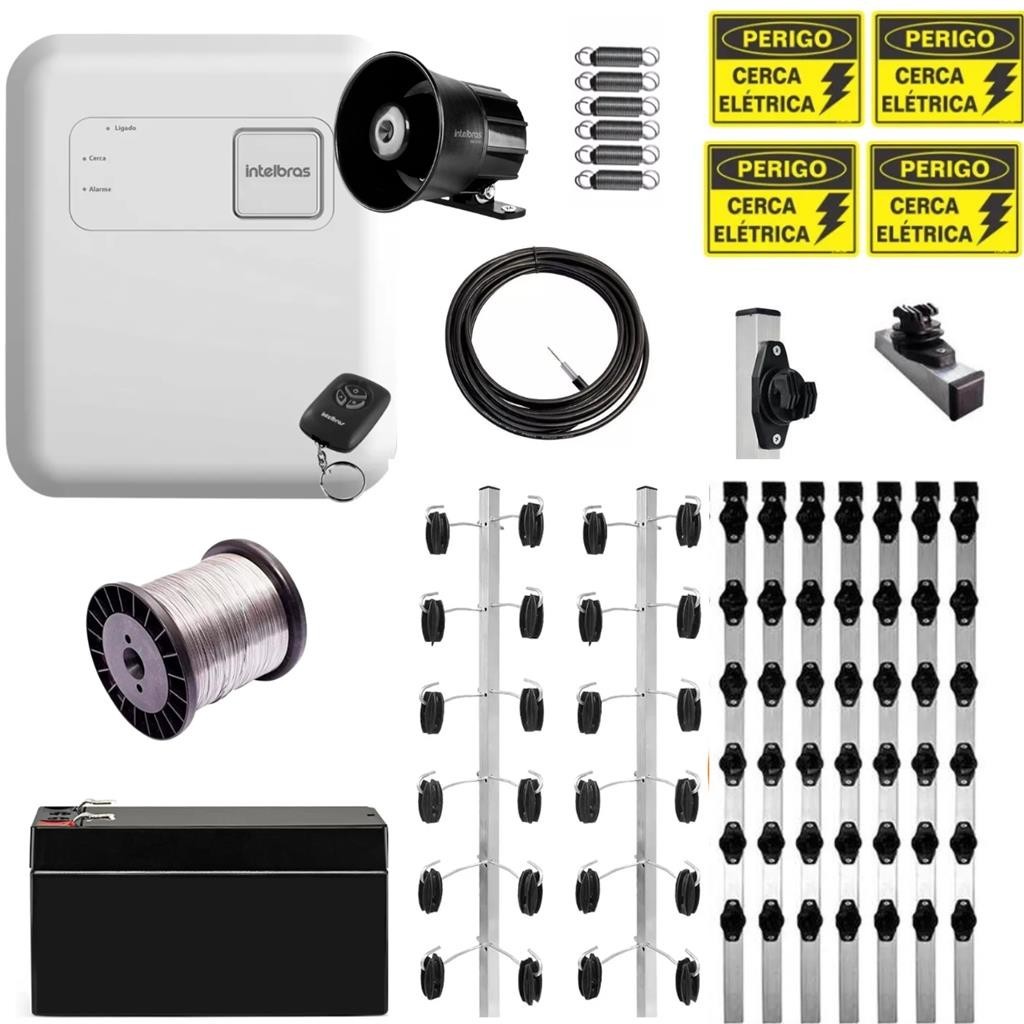 Kit Cerca Industrial Eletrica Wi-fi  Elc 6012 Net 40 metros