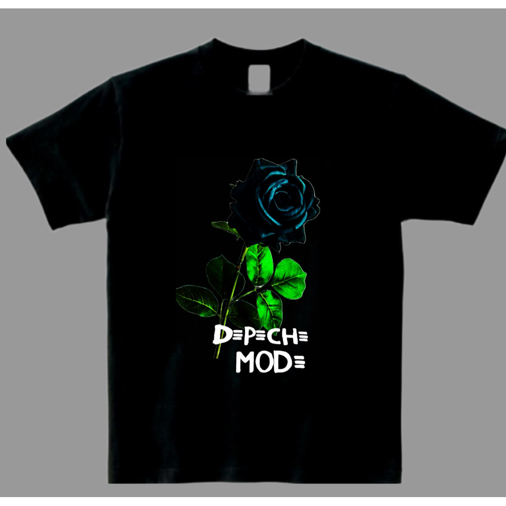 Music.Soul Camiseta Unissex Depeche Mode Synth Pop Independente Estilosa Confortável Atemporal Moda Casual