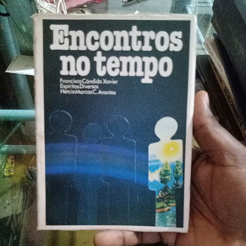 Livro - Encontros no Tempo ( Livro de bolso) Francisco Cândido Xavier espírito diversos