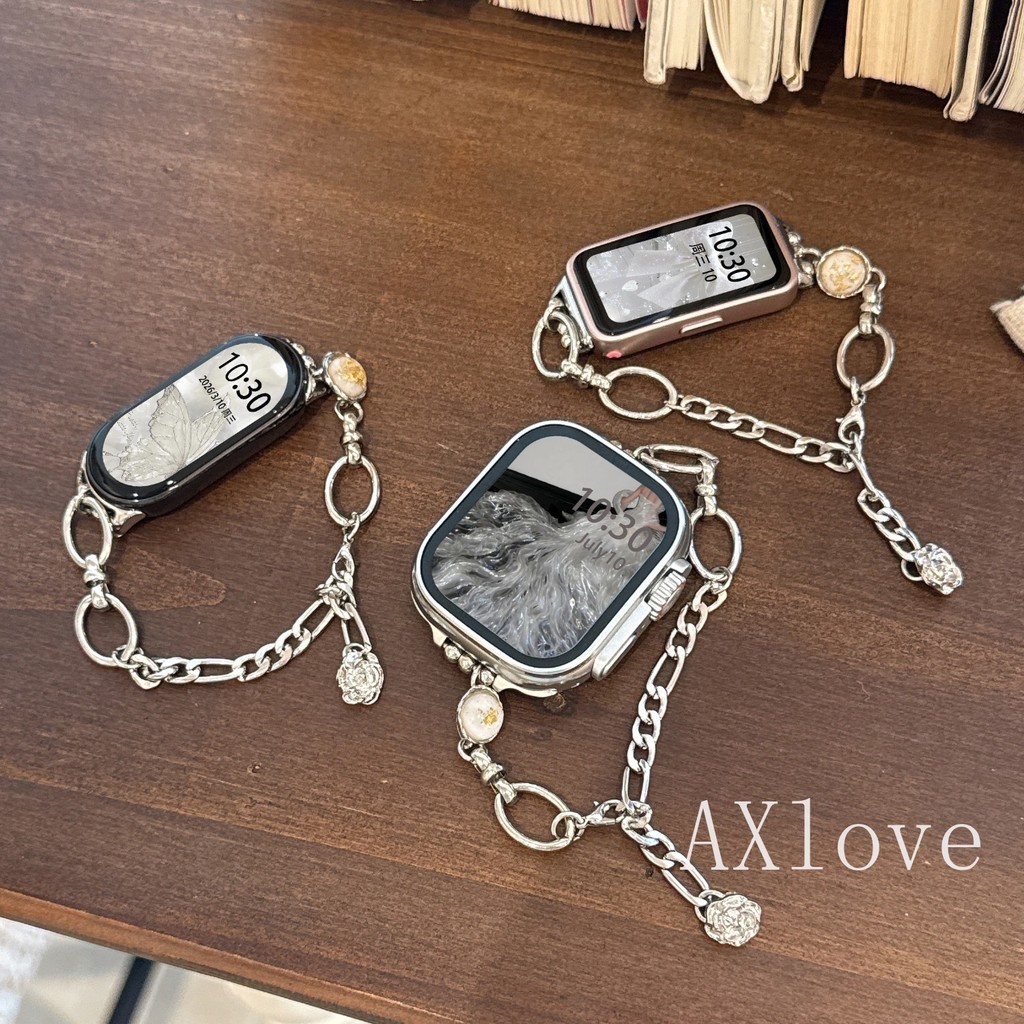 Pulseira De Aço Inoxidável Para Huawei Band 10 9 8 7 Acessórios Substituição Watch Fit 3 4 Pro