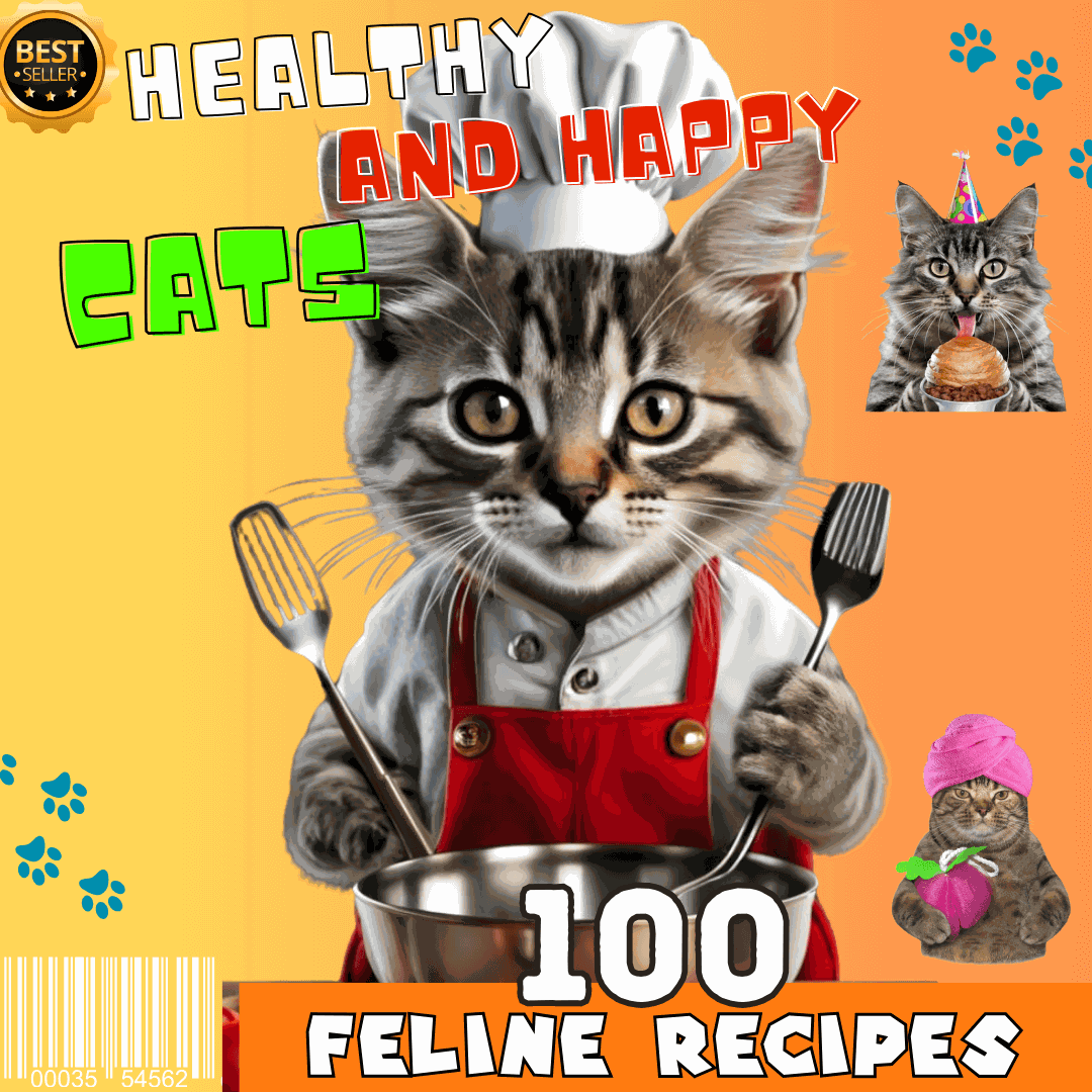 ✅HEALTHY CATS ???? The Best 100 FELINE RECIPES!!