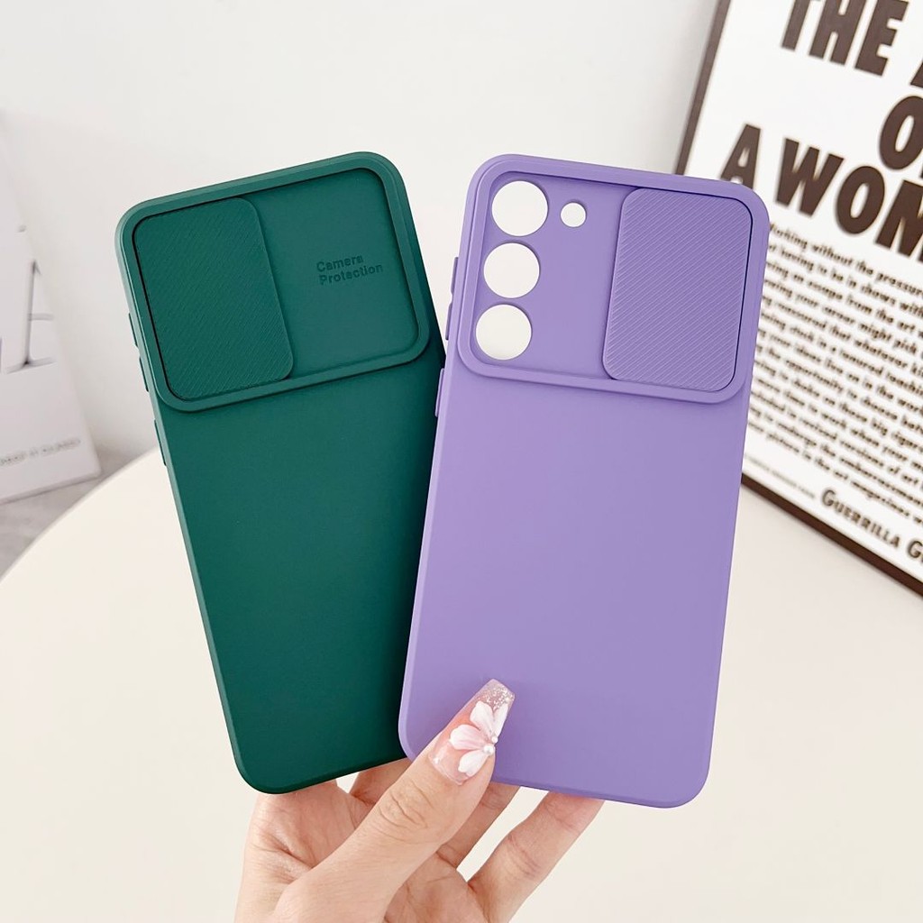 Capa Macia Para Proteção De Lente De Janela Deslizante Samsung A06 A56 A55 A54 A36 A35 A34 A33 A53 A52S A32 A31 A24 A23