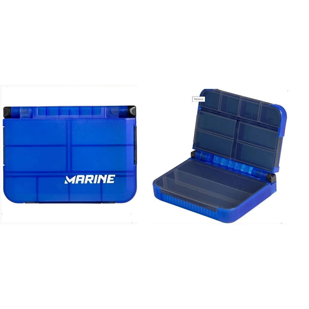 Estojo Caixa Portátil Pesca Marine Sports Mpb134 Anzol Snap Girador
