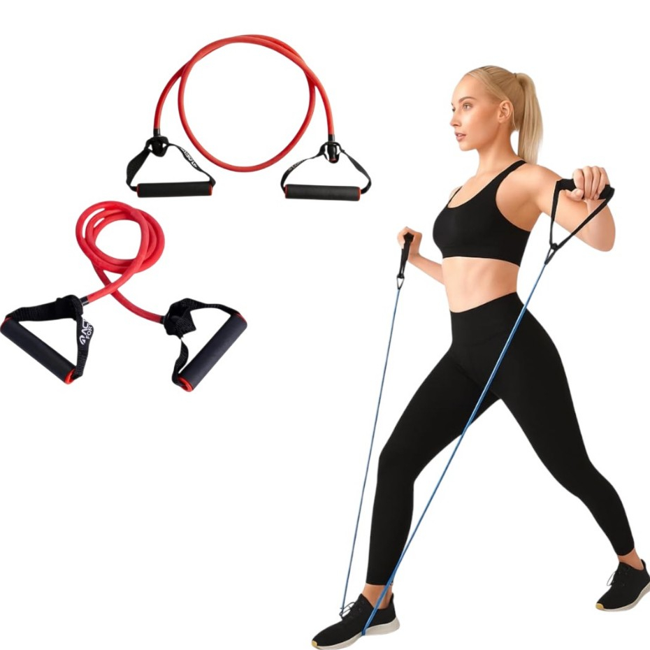 Elástico Extensor Treino Funcional Academia Em Casa Intensidade Forte 120cm de comprimento