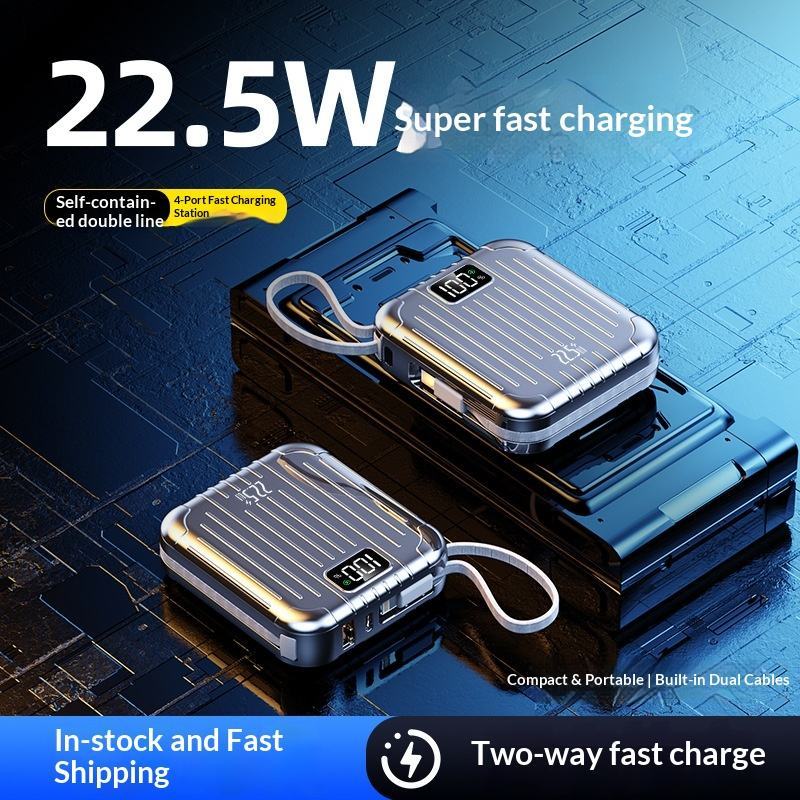 Power Bank Mini 10000mAh Universal Plug And Play Pronta Entrega