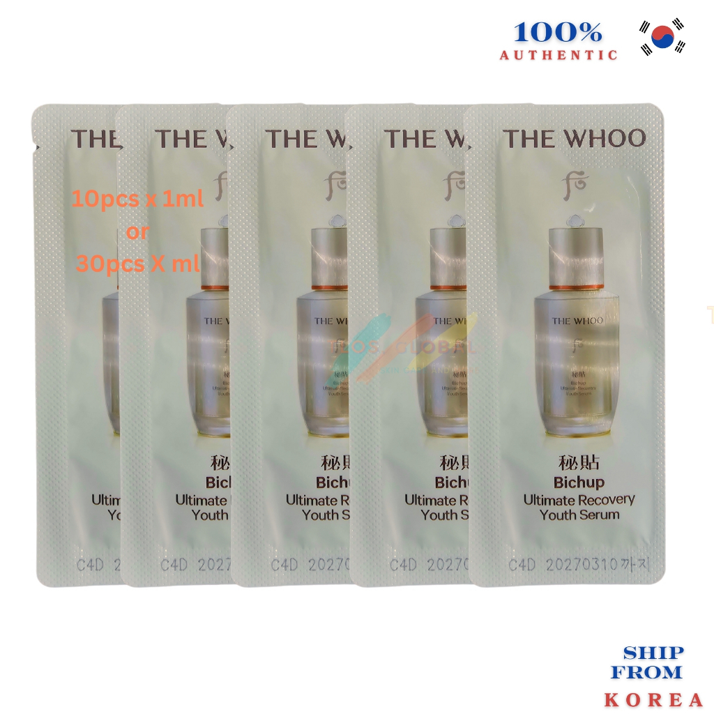 The Whoo Bichup Ultimate Recovery Youth Serum 1ml/Self Generating Anti Aging Concentrate
