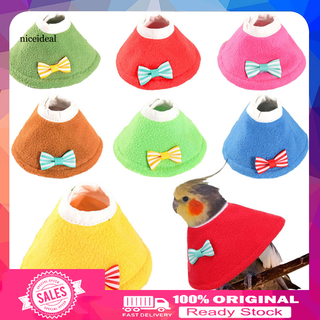 Pet Birds Self-mutilation Prevention Parrot Anti-biting Collar Cone for Parrots – Anti-bite Elizabethan Recovery with