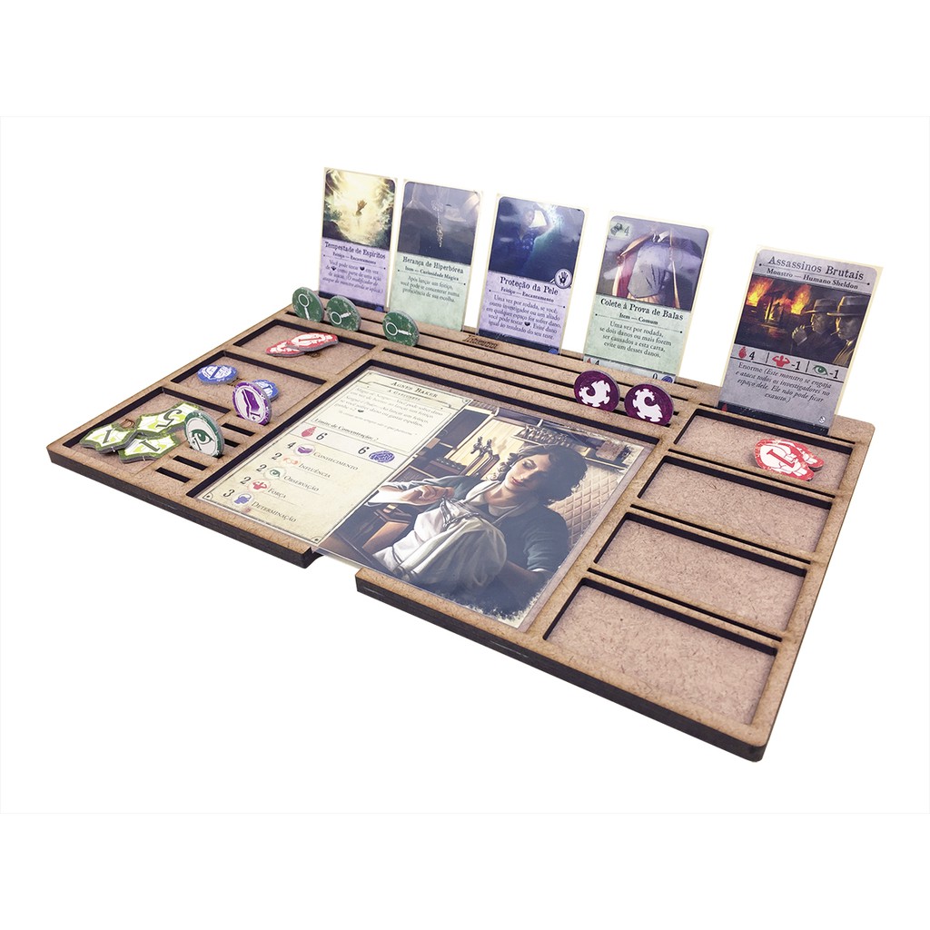 Kit Dashboard para Arkham Horror (6 unidades) - SEM CASE