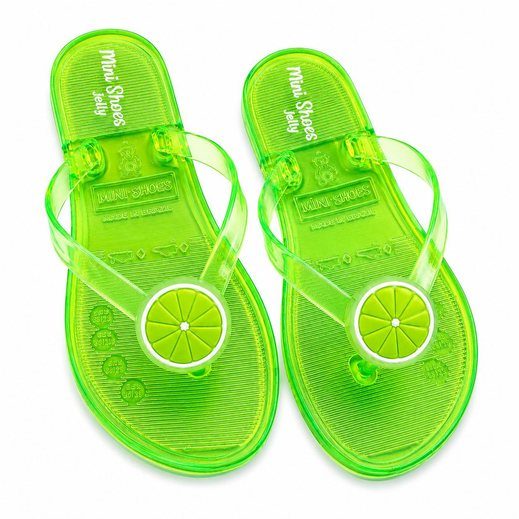 Chinelo Jelly Infantil Mini shoes Chinelo Infantil Menina
