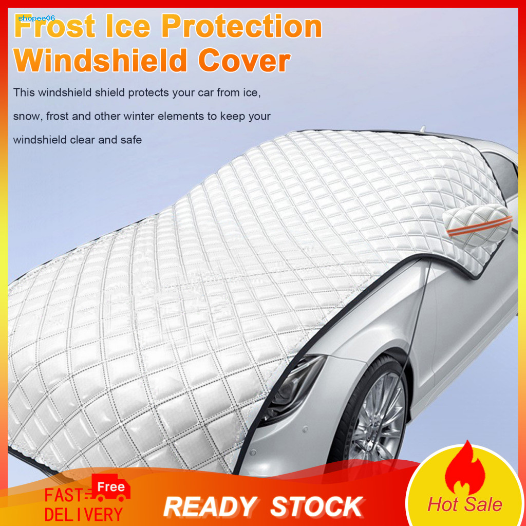 Car Frost Guard Windshield Snow Cover Automobile Protector Foldable Ice Shield Anti-freezing Winter Easy Installation Du