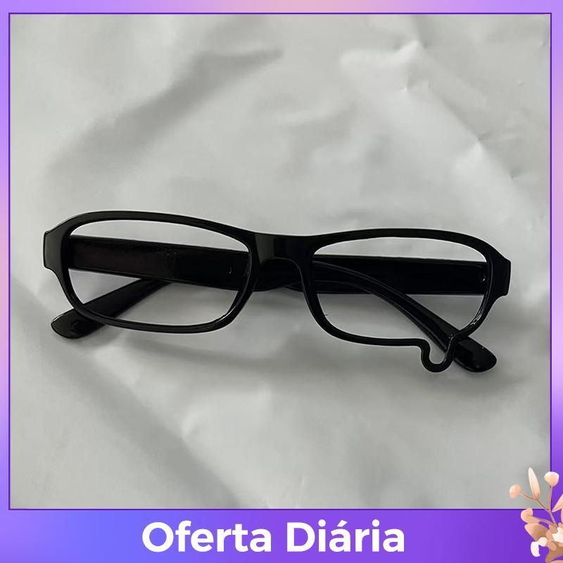 Esteque no Anime Y2K Lágrima Cosplay Óculos Unissex Sem Lentes Jóias Traje Adereços Acessórios Presentes