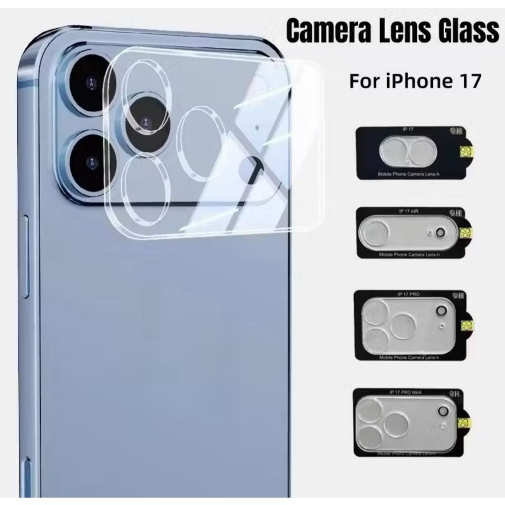 Película de Proteção de Lente  INTEGRADA de Câmera Traseira Para Iphone17 Iphone 17 Pro Max Air