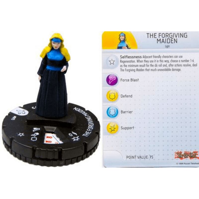 The Forgiving Maiden #015 (Common) - Miniatura Yugioh Heroclix Series 1 + Card - Serenity Wheeler