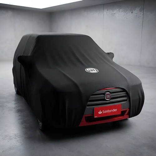 Capa Fiat Uno Mobi Argo Preta Sob Medida Anti-Risco Não Impermeável