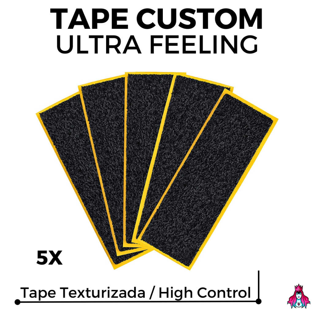 Tape marca Custom modelo *Ultra Feeling* versão Texturizada High Control Fingerboard Skate de dedo