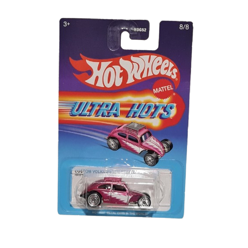 CUSTOM VOLKSWAGEN BEETLE ULTRA HOTS HOT WHEELS 1:64 LACRADO