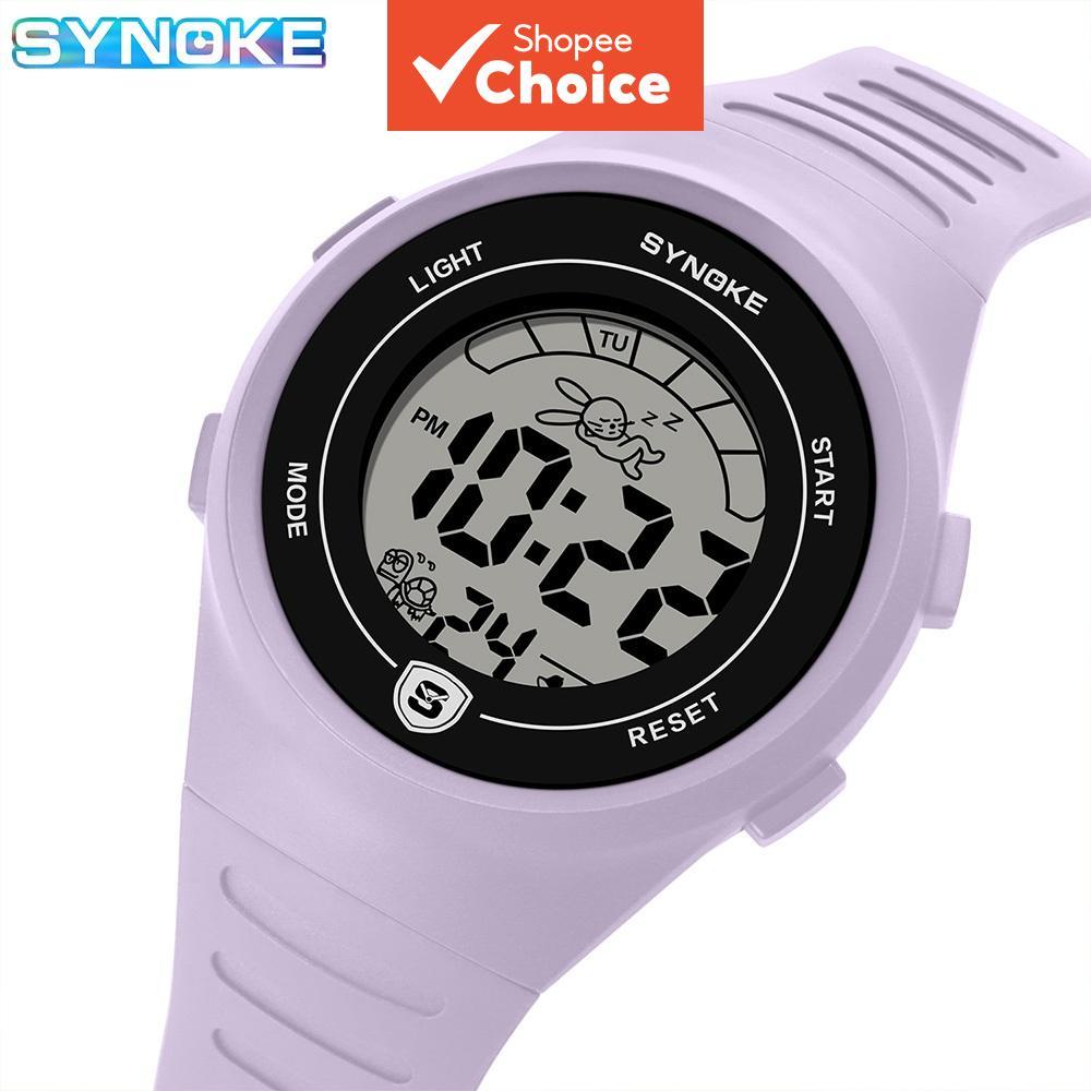 Synoke Kid Digital Sport watch LED Alarme Relógio À Prova D'água Para Crianças E Meninas