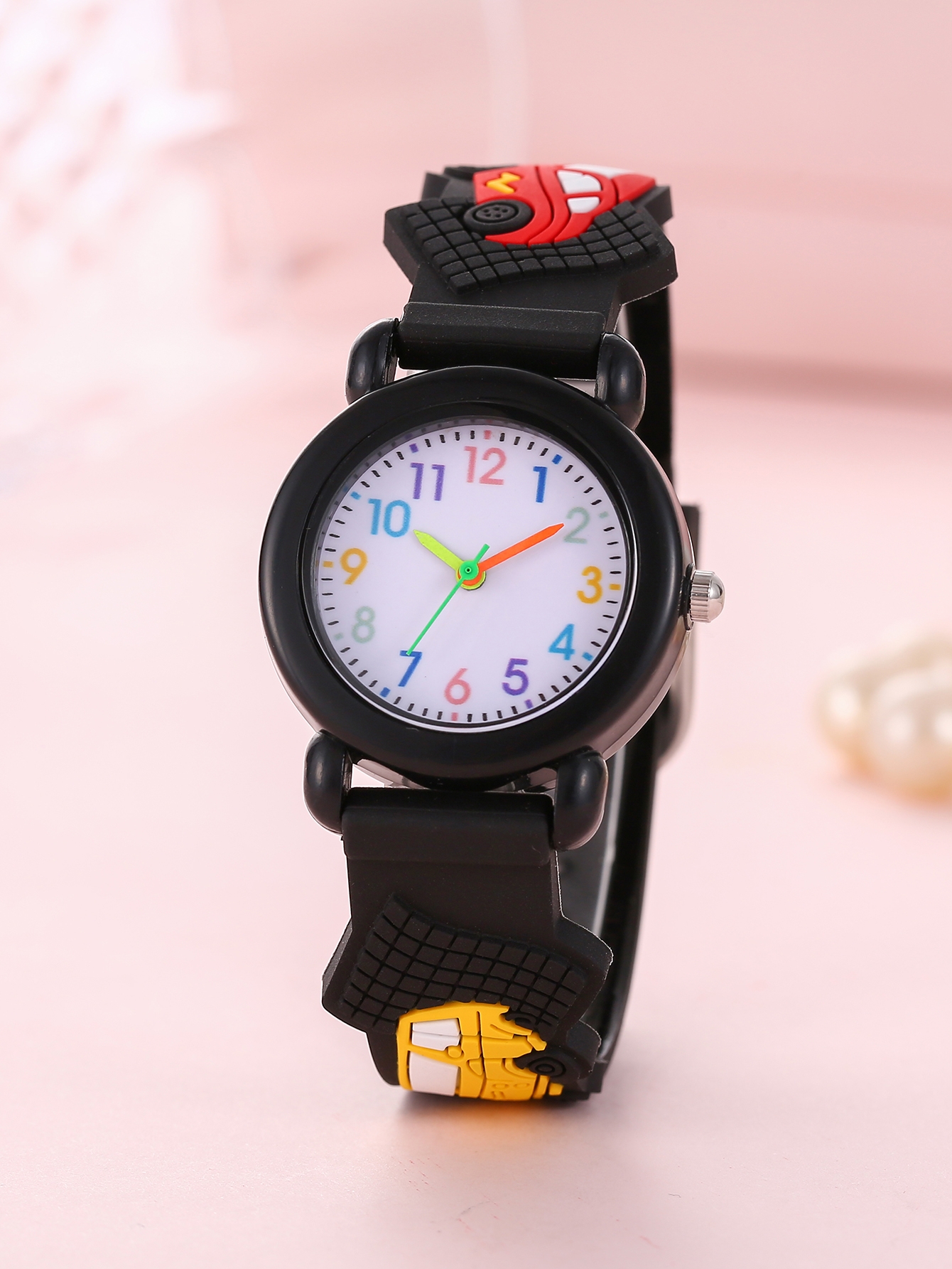 VMI Cartoon Sports Kids Watch-Futebol Astronauta Tema De Carro Relógio De Quartzo Moda Pulso Presente De Feriado Para Me