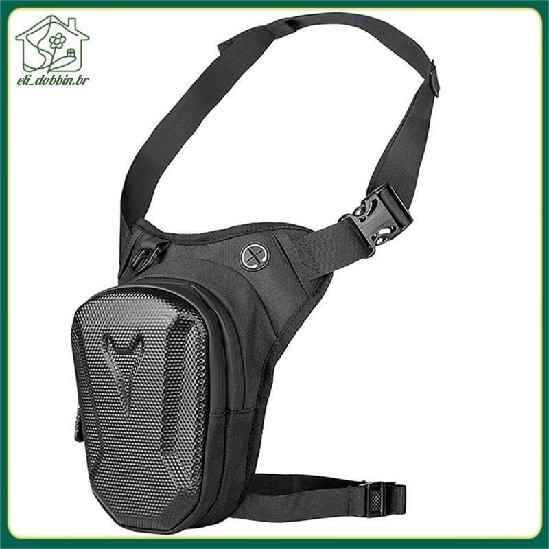 EVA Hard Shell Motocicleta Perna Lateral Bolsa Pacotes De Moto De Cintura Ao Ar Livre