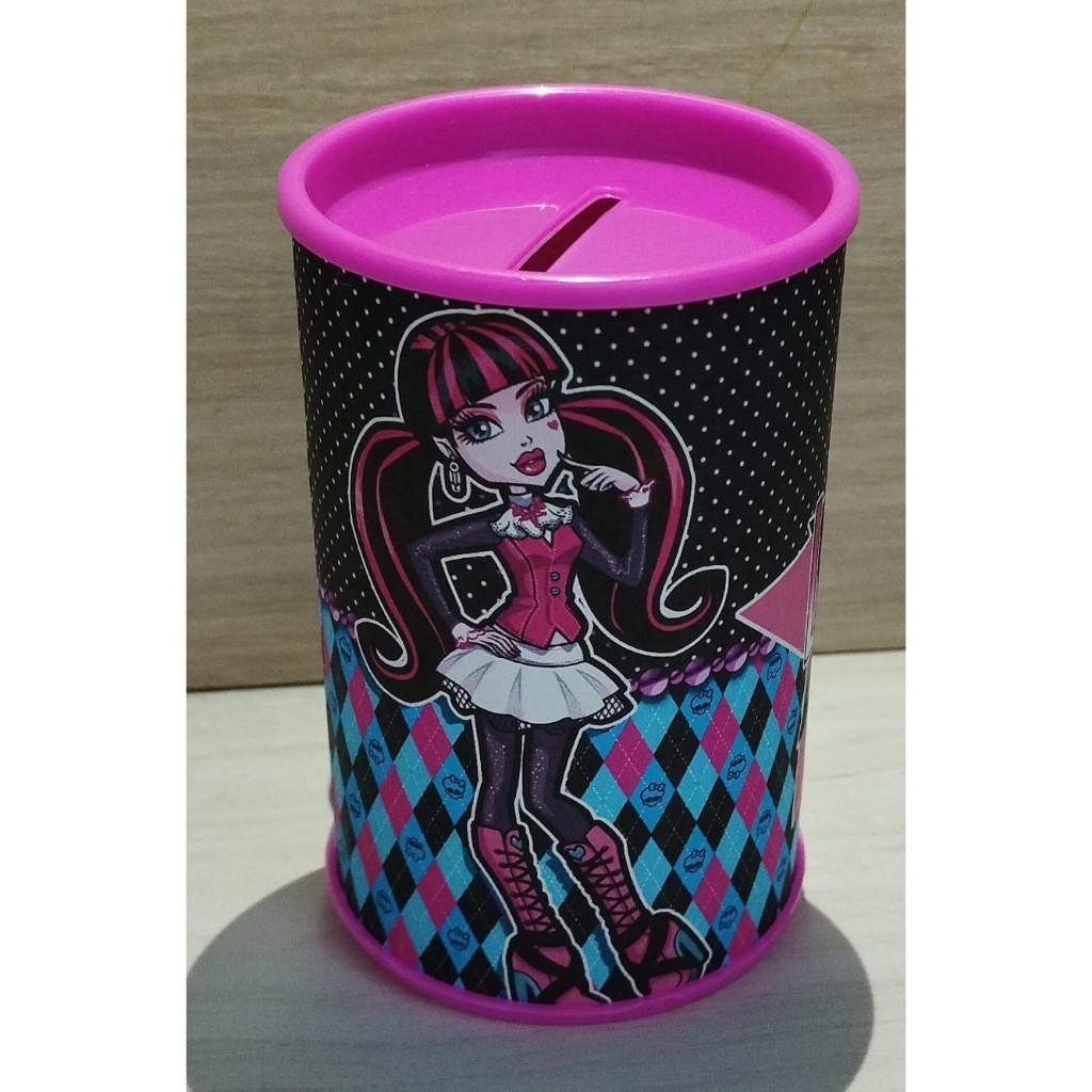 10 cofrinhos personalizado para festa infantil lembrancinha Monster High