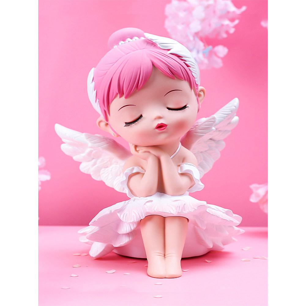 Cofrinho bonito 2026 novo estilo menina cofrinho grande capacidade boneca High-End não-porco ornamento
