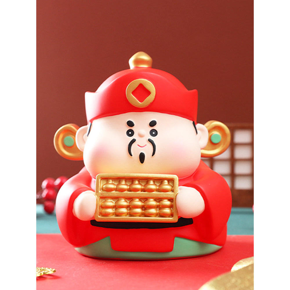 Deus da riqueza cofrinho 2024 novo estilo tamanho grande em High-End deus da riqueza cofrinho grande fortuna cofrinho