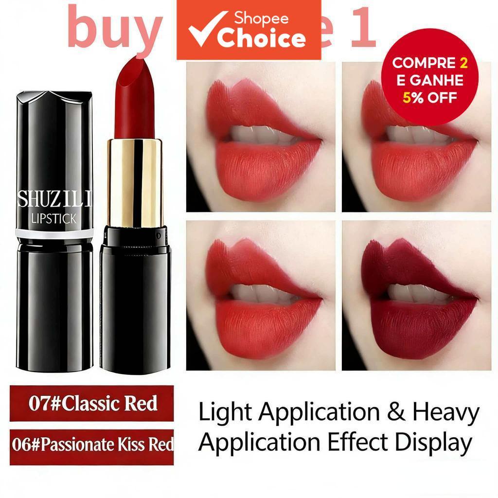 Compre 1 Leve 1 Batom Charme Autoconfortante-Velvet Matte Lip Tint De Longa Duração